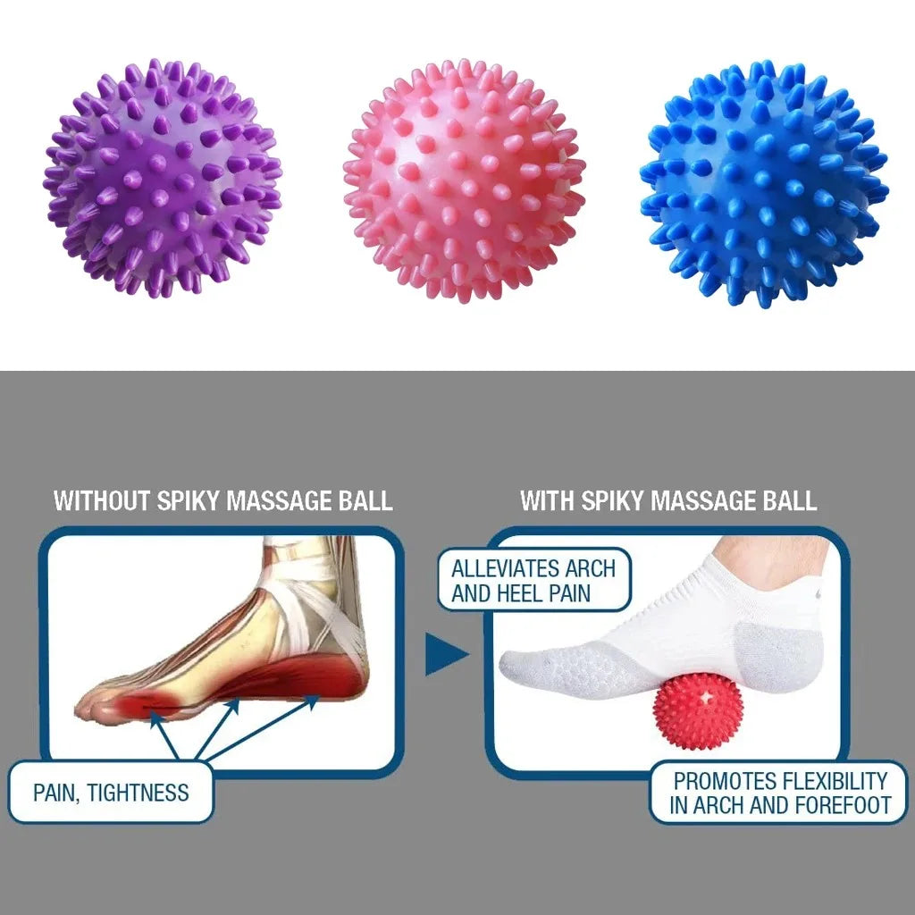 Physiotherapy PVC Hard Spiked Massage Ball