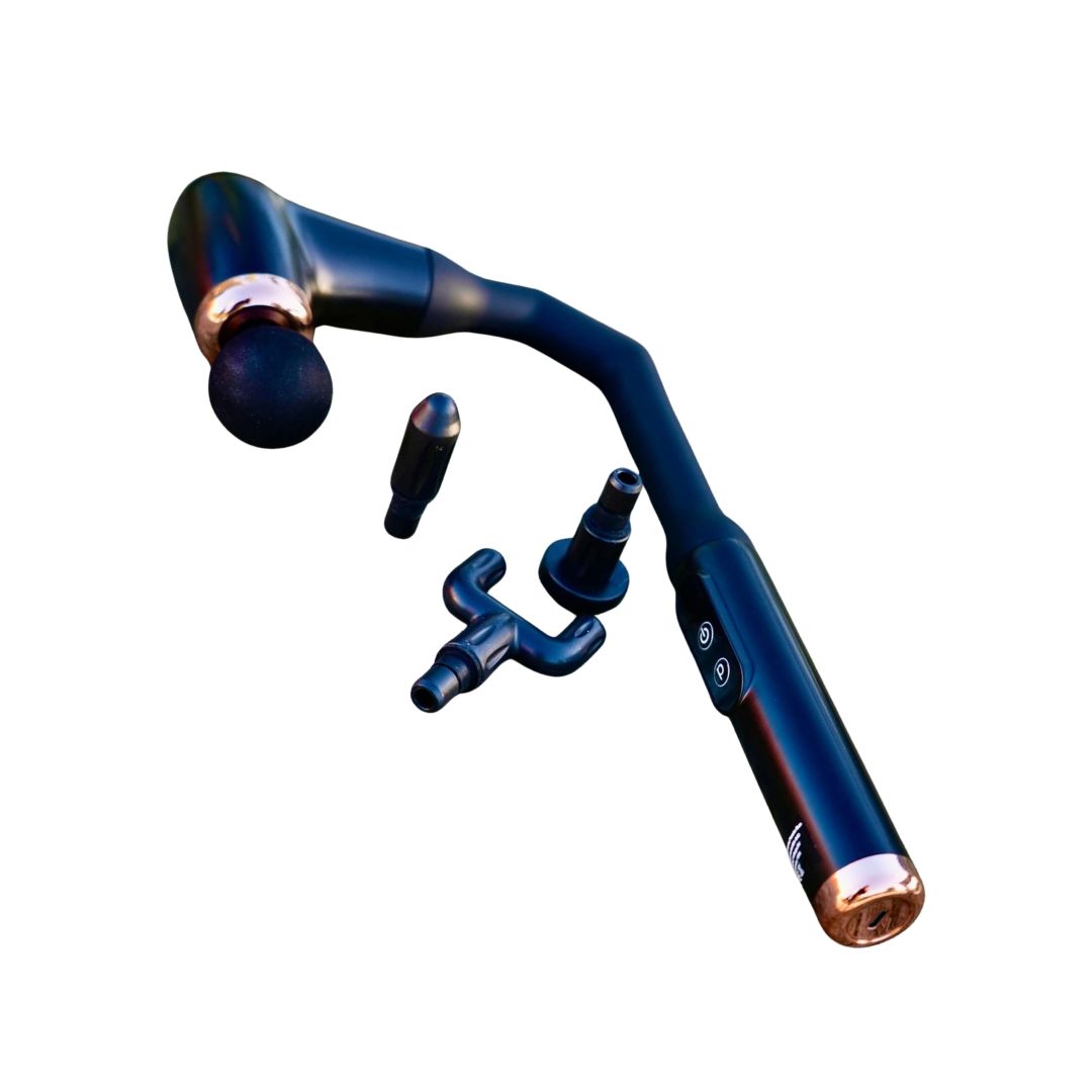 Electric Fascia Massage Gun (with Extended Handle)